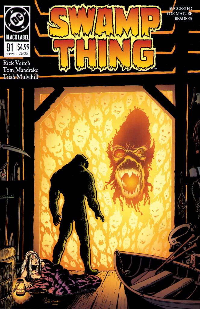Swamp Thing 1989 #91 Variation A