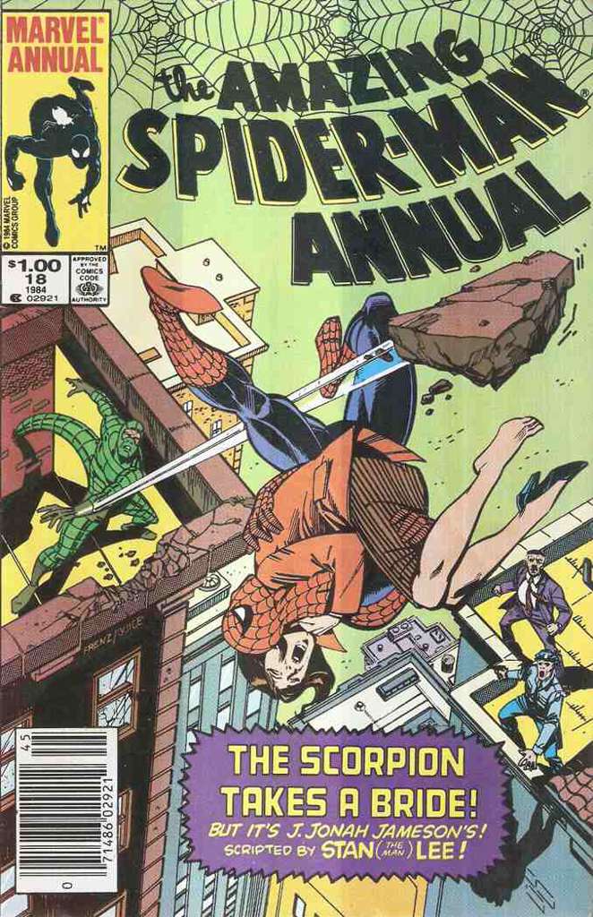 The Amazing Spider-Man Annual #18 Newsstand Edition