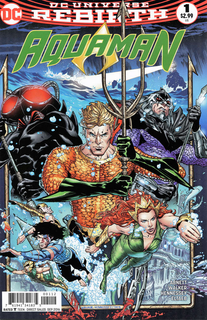 Aquaman (8th Series) #1  - 2nd printing