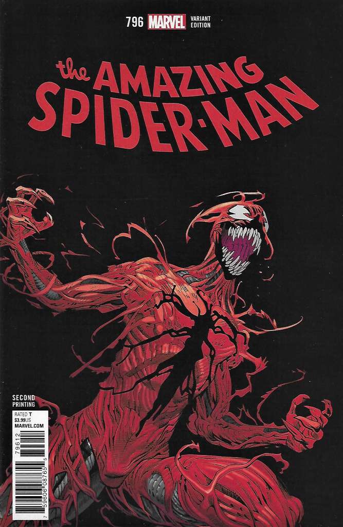 The Amazing Spider-Man #796  - 2nd printing