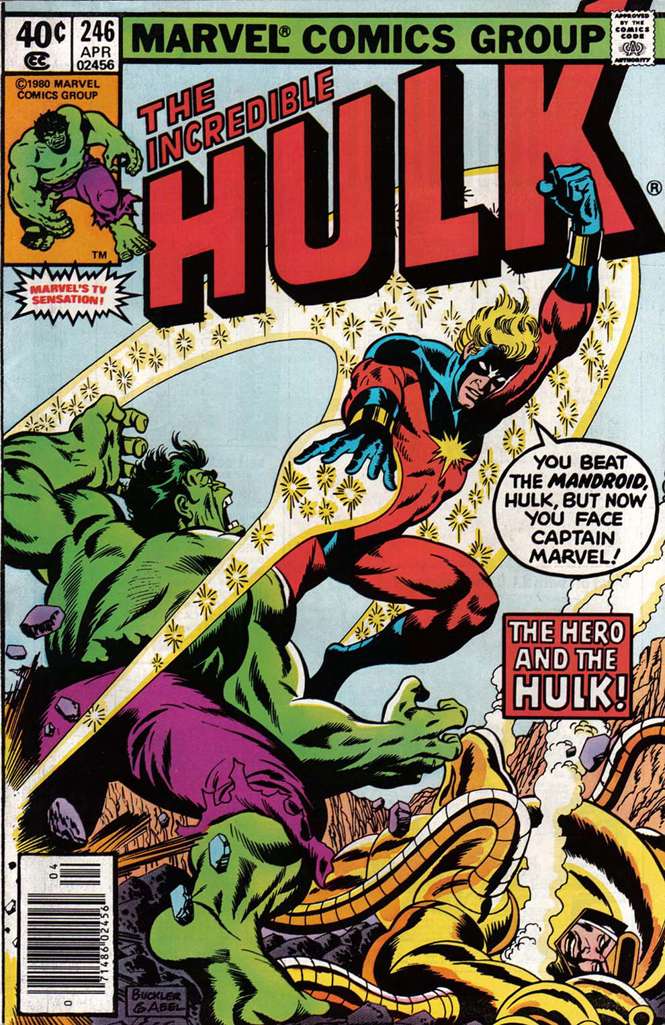 The Incredible Hulk #246 Newsstand Edition