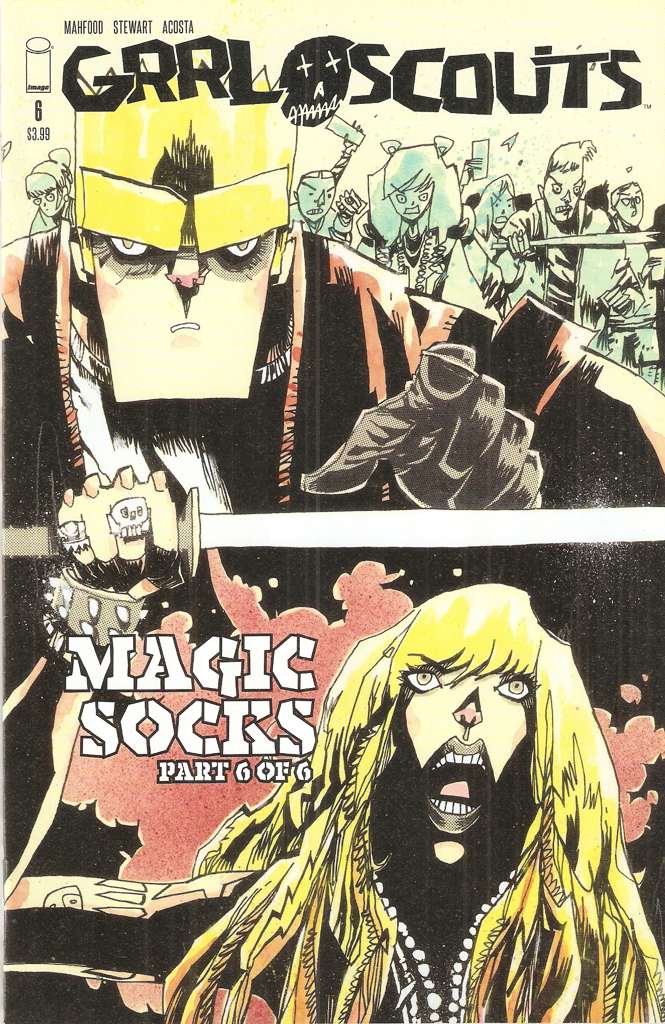 Grrl Scouts: Magic Socks #6 Variation C