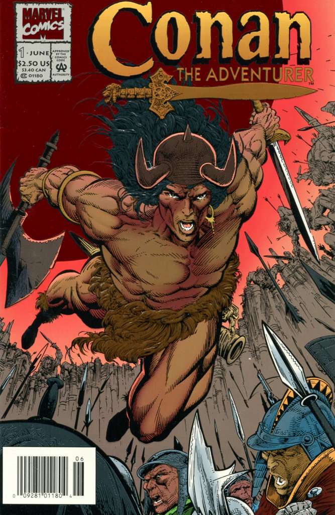 Conan the Adventurer #1 Newsstand Edition