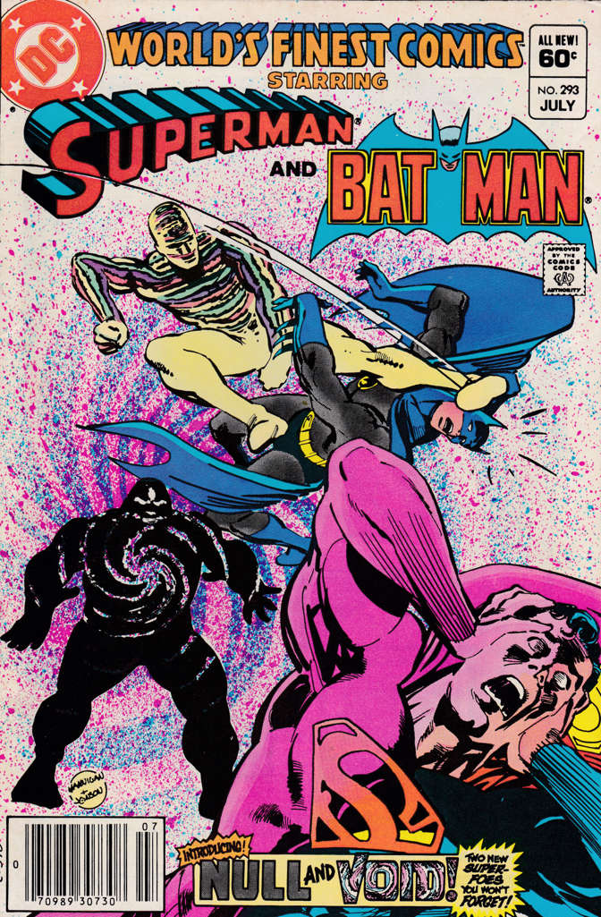 World’s Finest Comics #293 Newsstand Edition