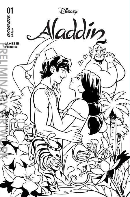 Aladdin (Dynamite) #1 Variation I