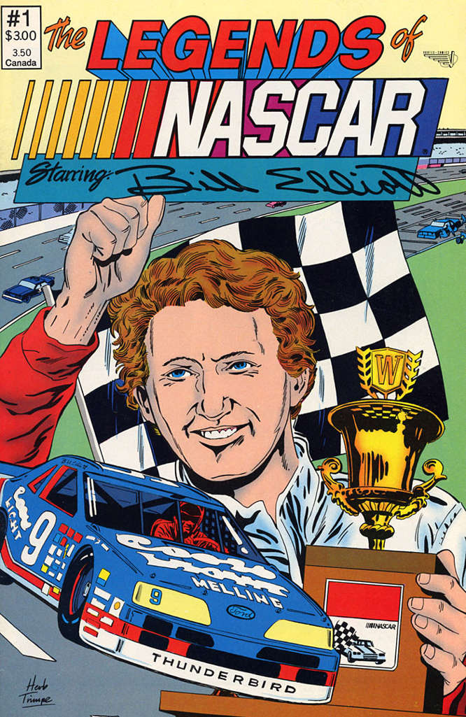 The Legends of NASCAR #1  - 2nd printing
