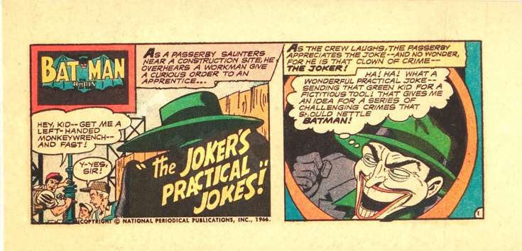 The Joker’s Practical Jokes