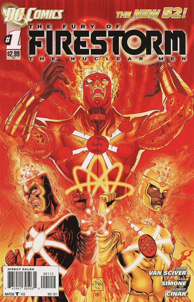The Fury of Firestorm: The Nuclear Men #1  - 2nd printing