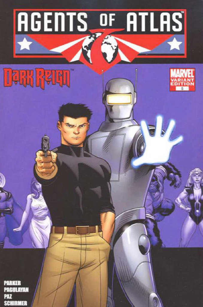 Agents of Atlas (2nd Series) #5 Variation A