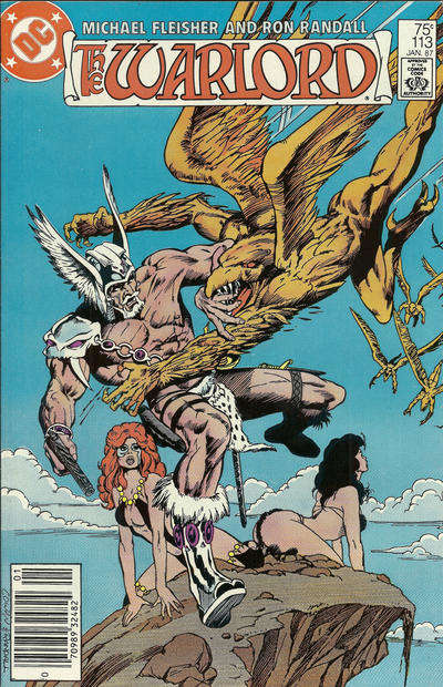 Warlord (DC) #113 Newsstand Edition