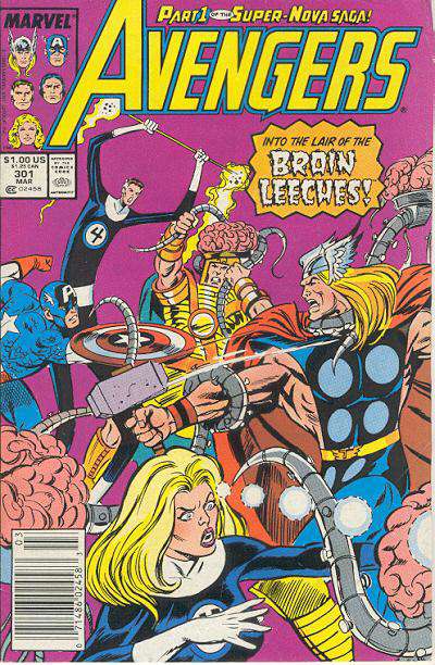 The Avengers #301 Newsstand Edition