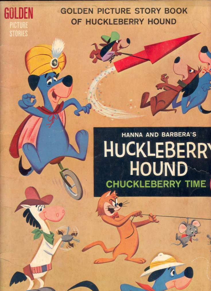 Golden Picture Story Book of Huckleberry Hound—Huckleberry Hound Chuckleberry Time