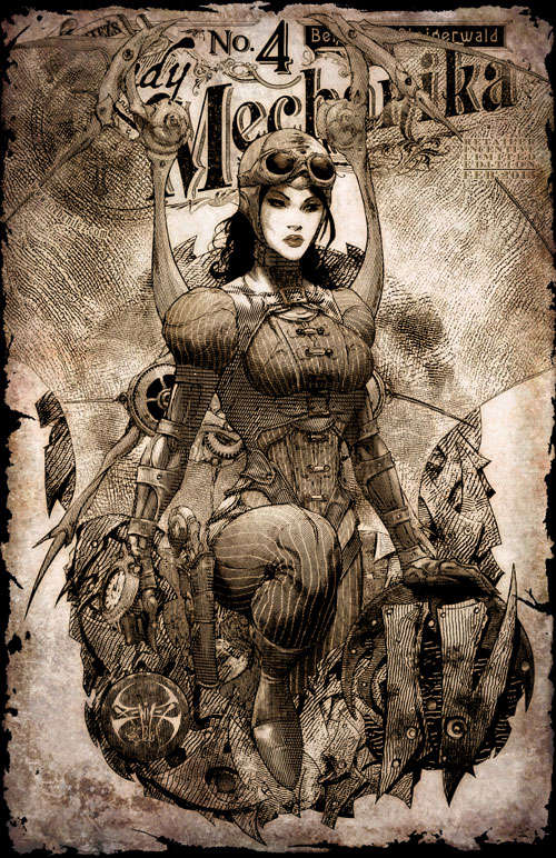 Lady Mechanika #4 Variation D