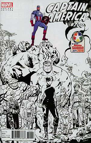 Captain America (1st Series) #700 Variation H