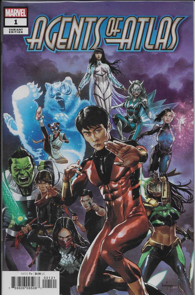 Agents of Atlas (3rd Series) #1 Variation A