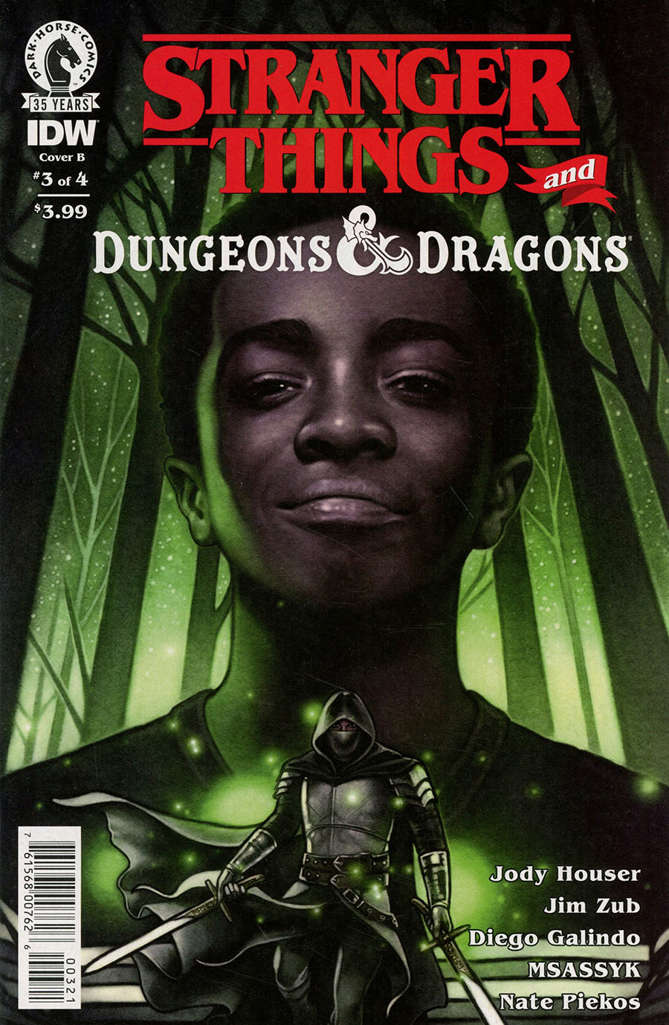 Stranger Things/D&D Crossover #3 Variation B