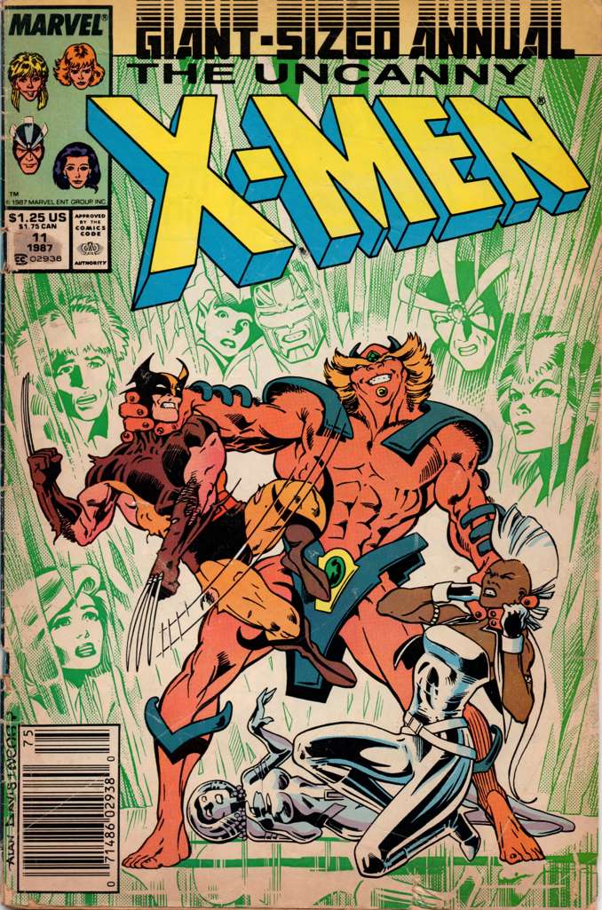 The Uncanny X-Men Annual #11 Newsstand Edition