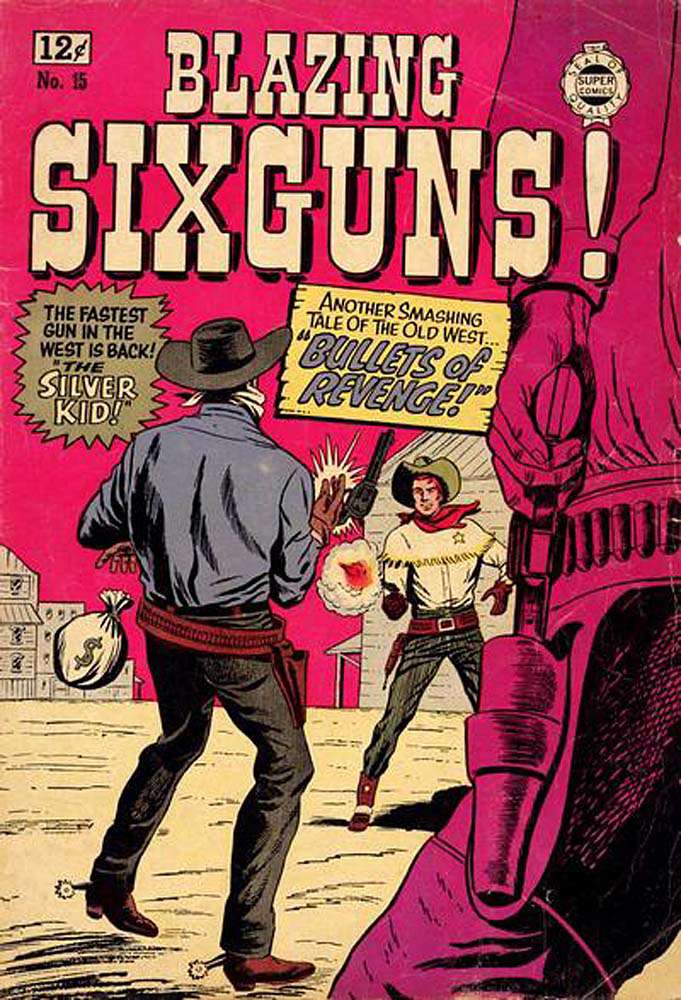 Blazing Sixguns (I.W.) #15