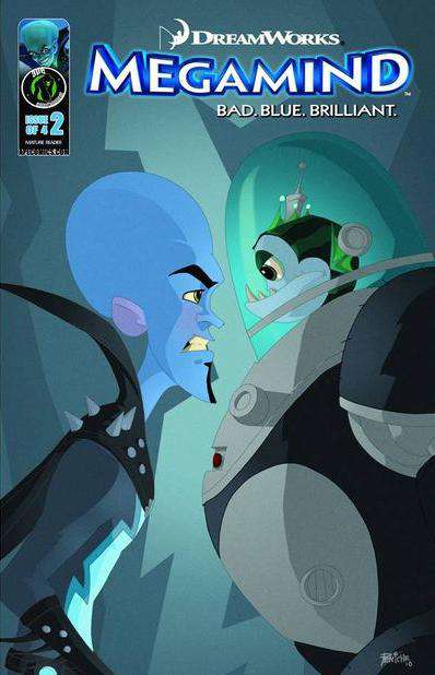 Megamind: Bad. Blue. Brilliant. (Dreamworks’…) #2