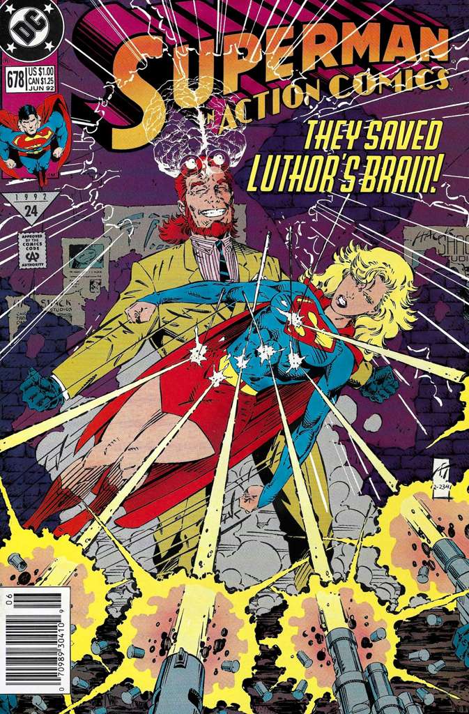 Action Comics #678 Newsstand Edition