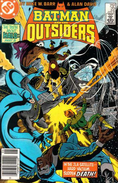 Batman and the Outsiders #22 Newsstand Edition