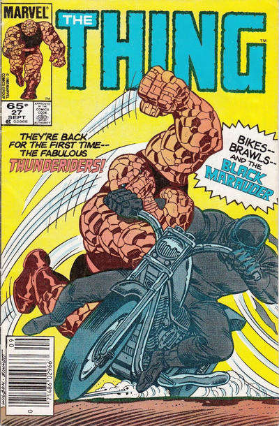 The Thing #27 Newsstand Edition
