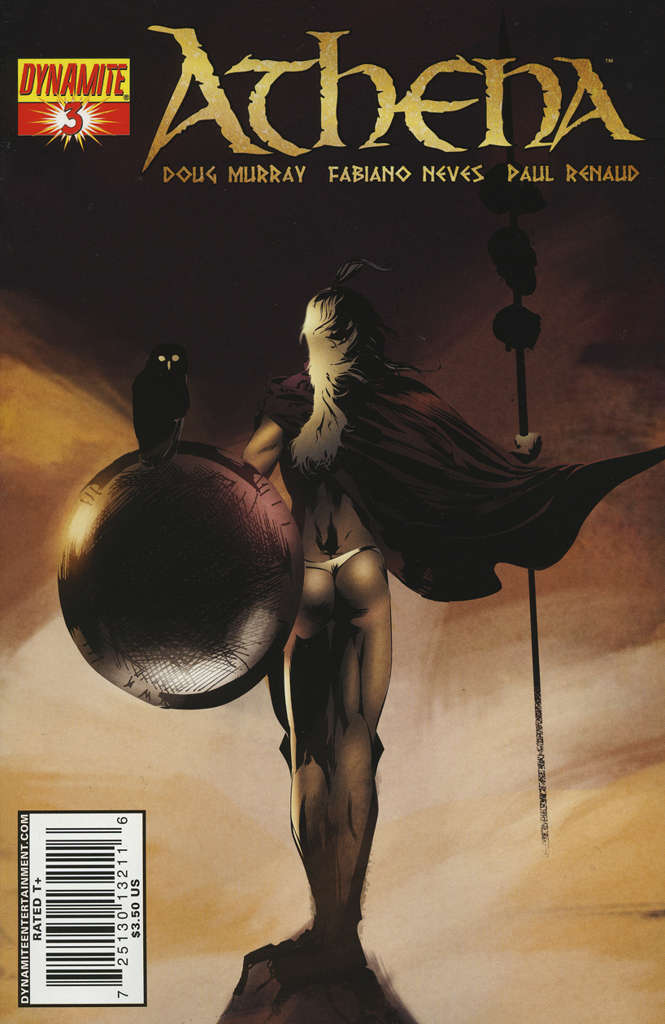 Athena (Dynamite) #3 Variation B