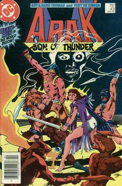 Arak Son of Thunder #43 Newsstand Edition