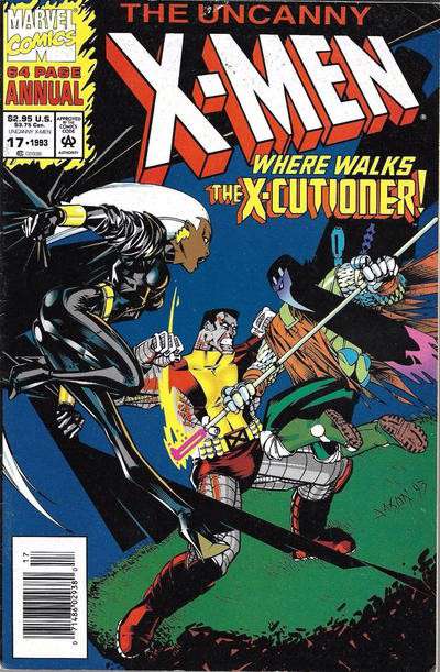 The Uncanny X-Men Annual #17 Newsstand Edition