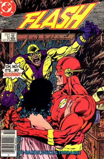 Flash (2nd Series) #5 Newsstand Edition