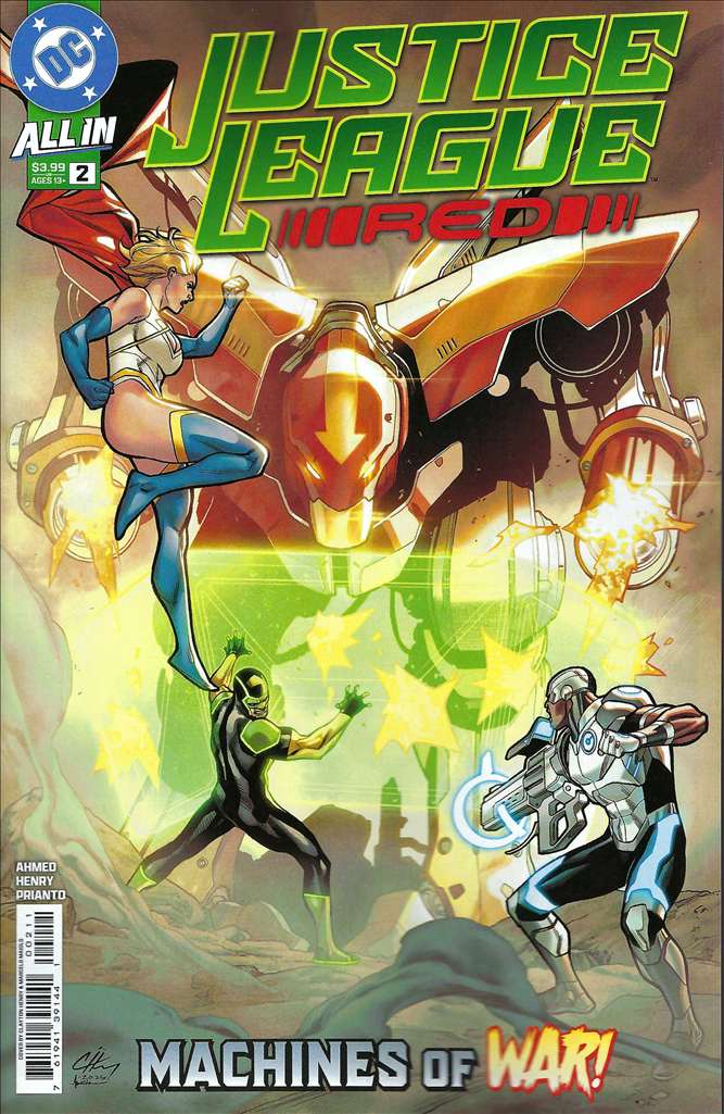 Justice League Red #2 Variation A