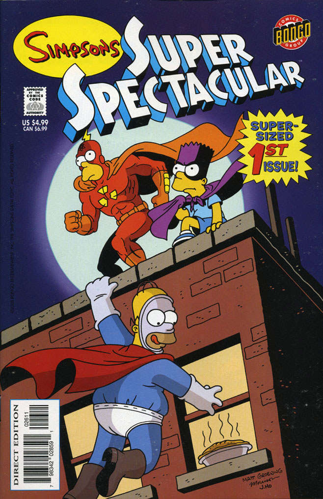 Bongo Comics Presents Simpsons Super Spectacular
