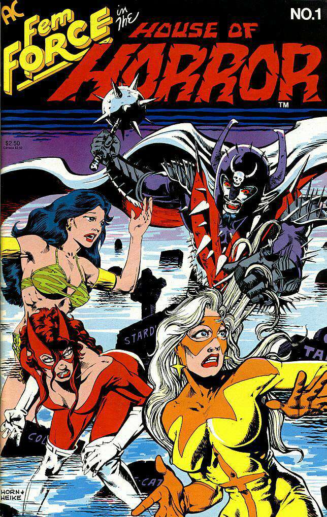 Femforce in the House of Horror