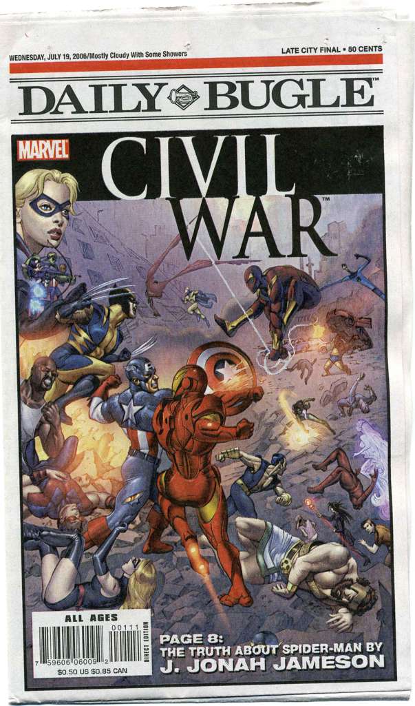 Daily Bugle Civil War Newspaper Special #1