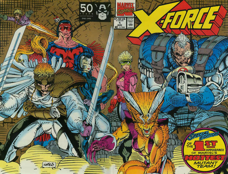 X-Force #1  - 2nd printing