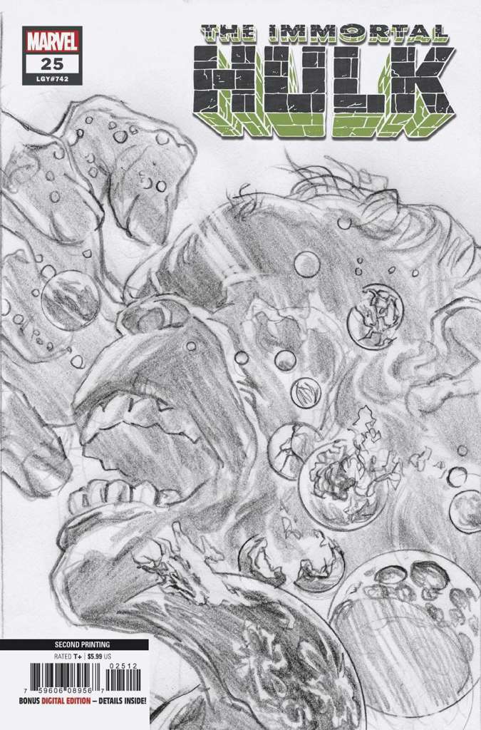 Immortal Hulk #25  - 2nd printing