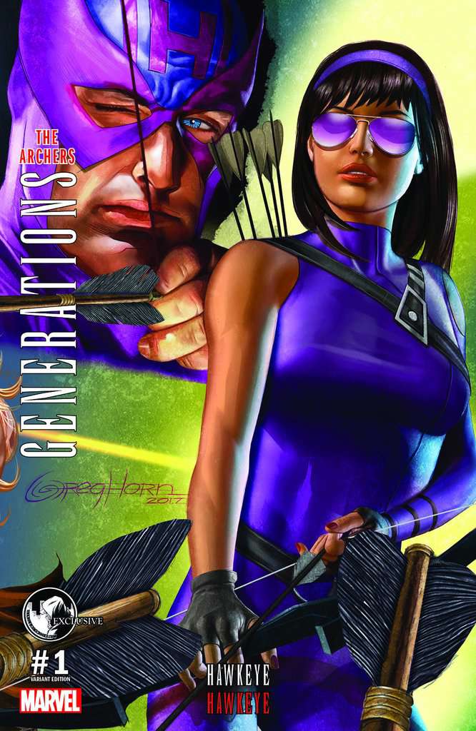 Generations: Hawkeye & Hawkeye #1 Variation E