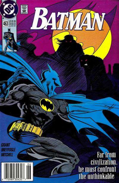 Batman #463 Newsstand Edition