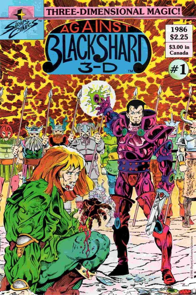 Against Blackshard: 3-D—The Saga of Sketch, the Royal Artist