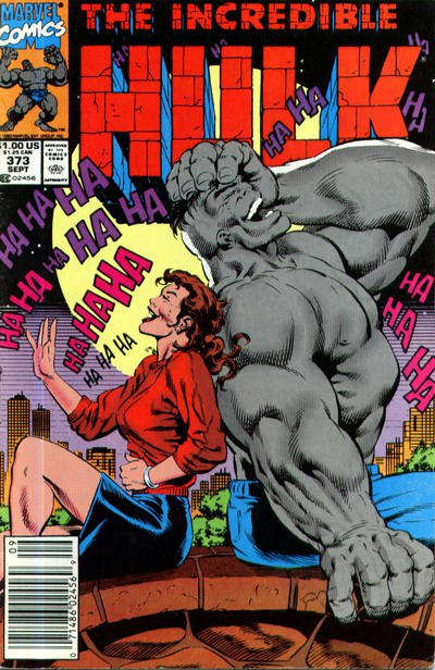 The Incredible Hulk #373 Newsstand Edition