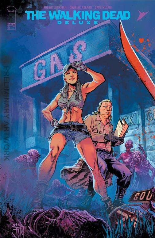 The Walking Dead Deluxe #57 Variation C