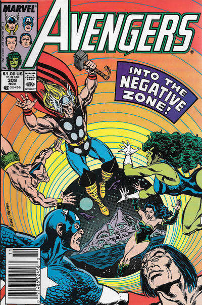The Avengers #309 Newsstand Edition