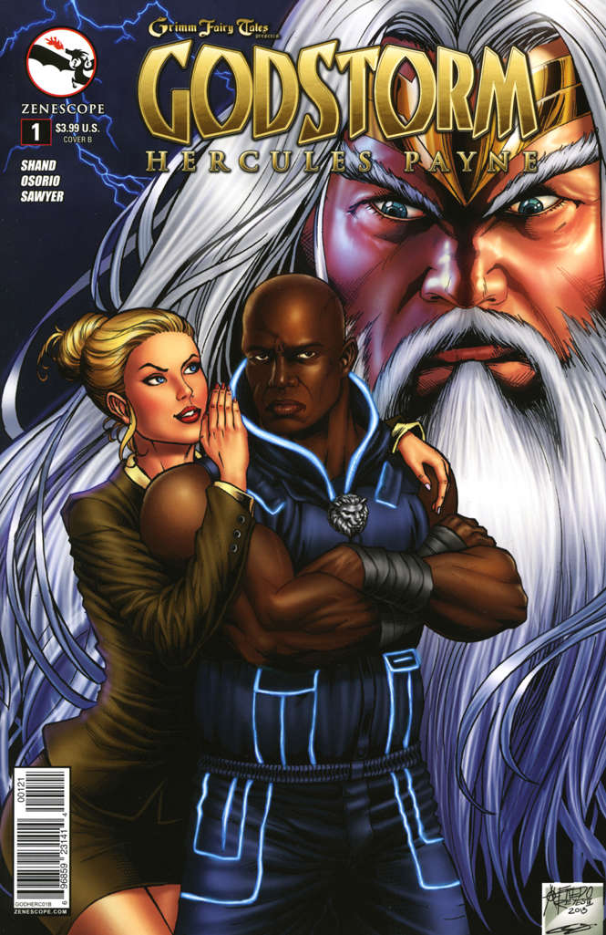 Grimm Fairy Tales Presents Godstorm: Hercules Payne #1 Variation B