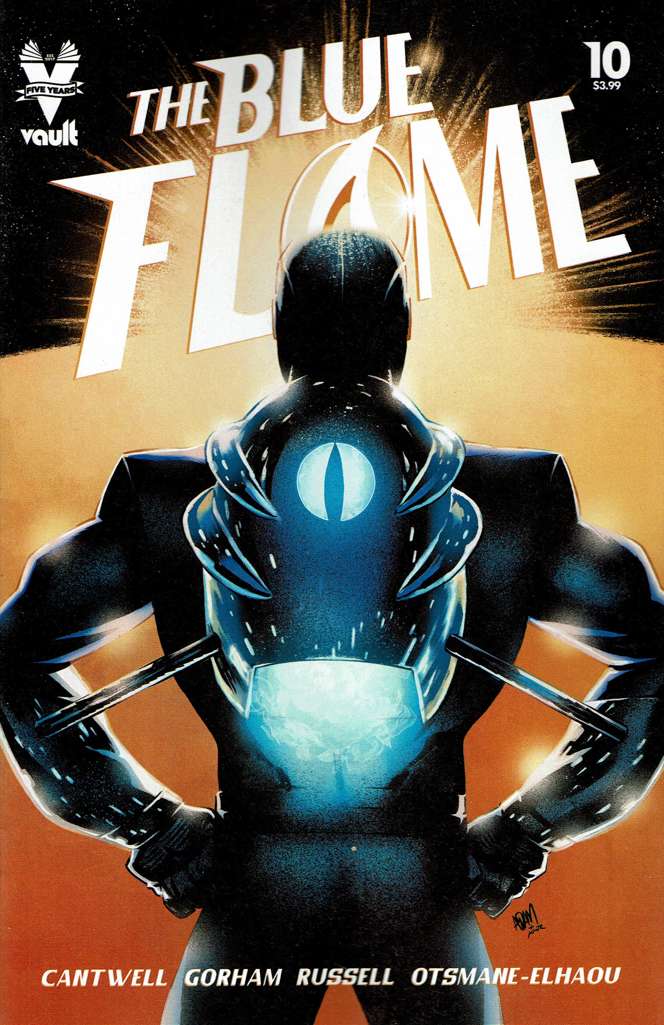 The Blue Flame #10 Variation A