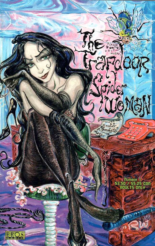 The Many Lives of Ms. Alexandria Pumps as: The Trapdoor Spiderwoman