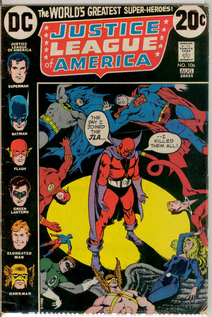 Justice League of America #106