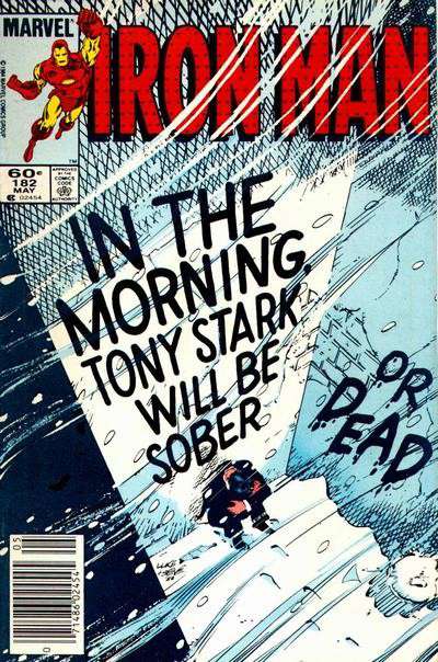 Iron Man (1st Series) #182 Newsstand Edition
