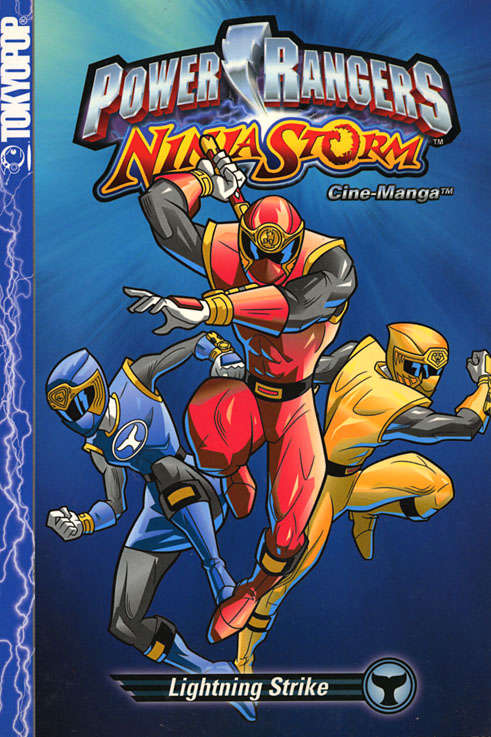 Power Rangers Ninja Storm: Lightning Strike Cine-Manga