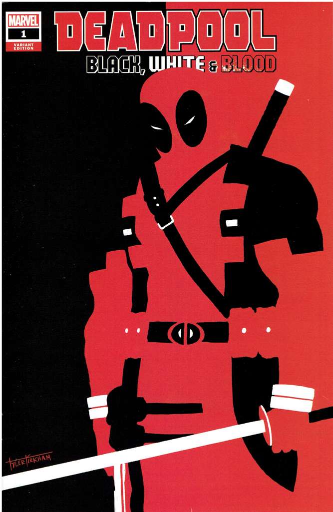 Deadpool: Black, White, & Blood #1 Variation F