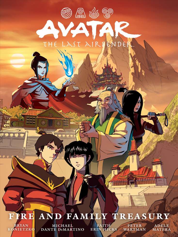 Avatar: The Last Airbender—Fire and Family Treasury Library Edition